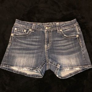 Miss me mid rise curvy shorts size 30
